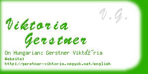viktoria gerstner business card
